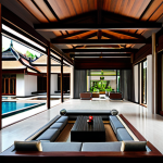 Prompt 1: Modern Thai Villa - Seamless Indoor-Outdoor Living**