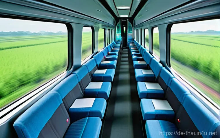 태국의 공공 교통 프로젝트 - **Phuket's Scenic Light Rail Journey:**
    "An picturesque image of a modern light rail train (LRT)...